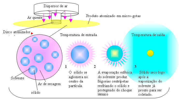 Secagem por Atomização